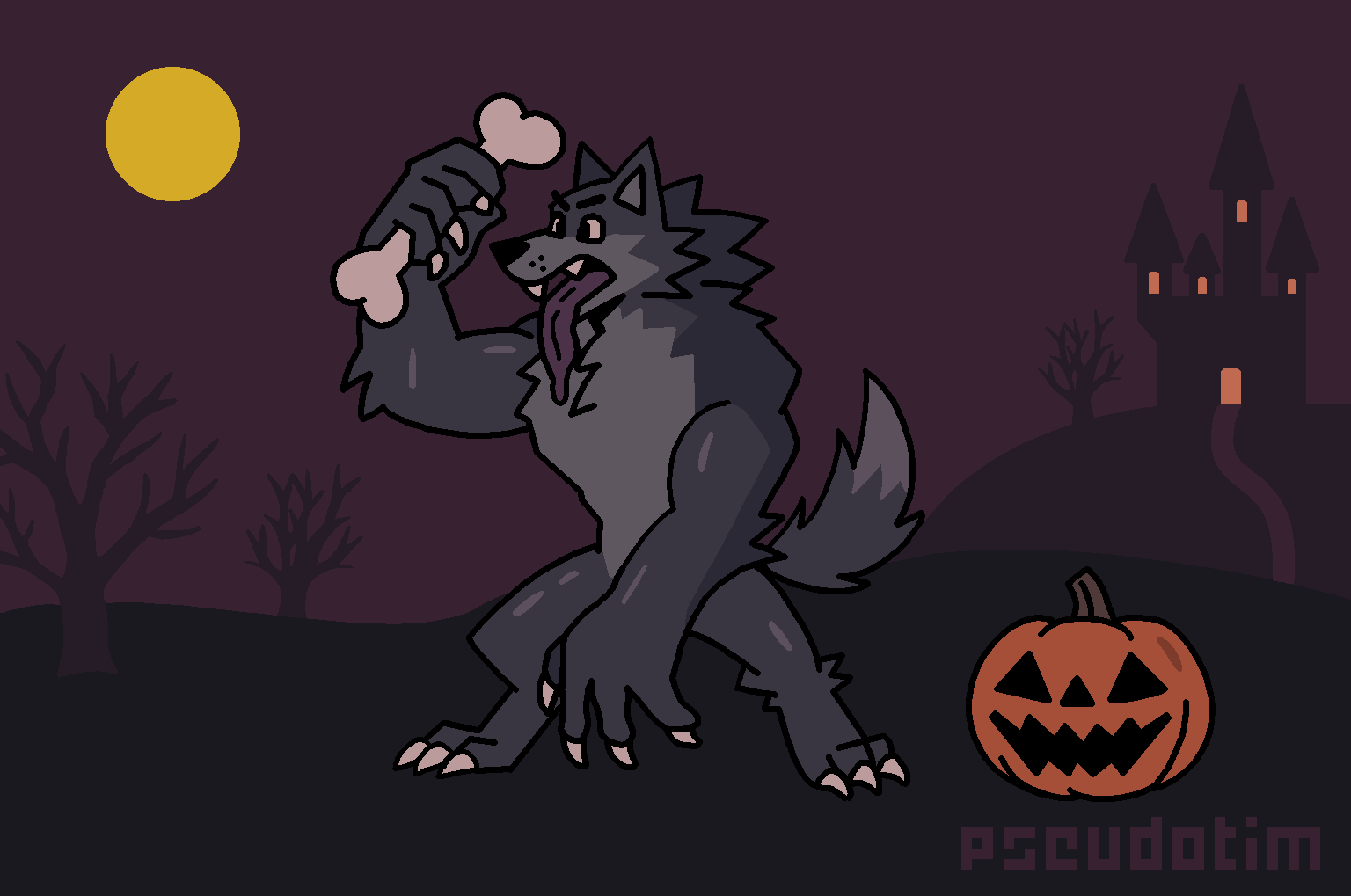 Halloween Werewolf